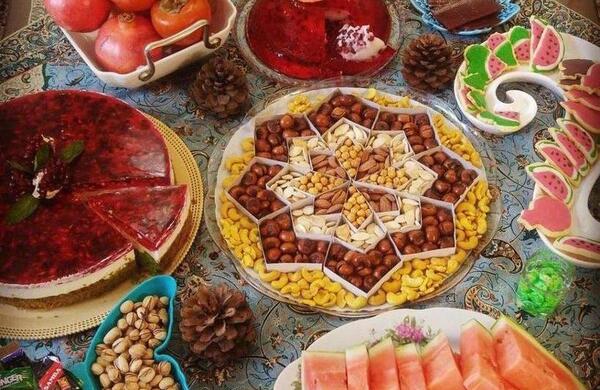 عکس یلدا خوراکی