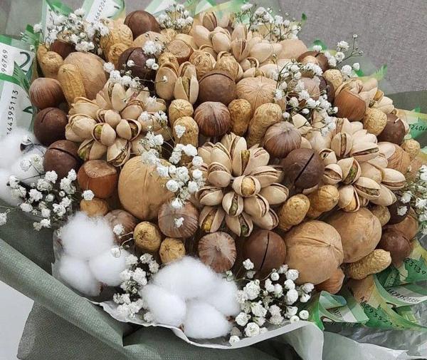 عکس ایده برای تزیین آجیل یلدا