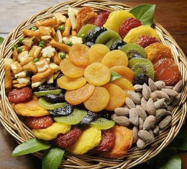 عکس ایده برای تزیین آجیل یلدا