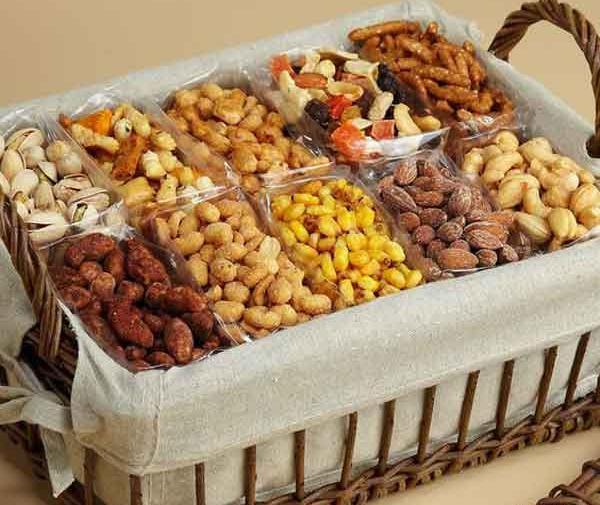 عکس ایده برای تزیین آجیل یلدا