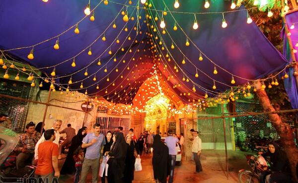 عکس جشن نیمه شعبان