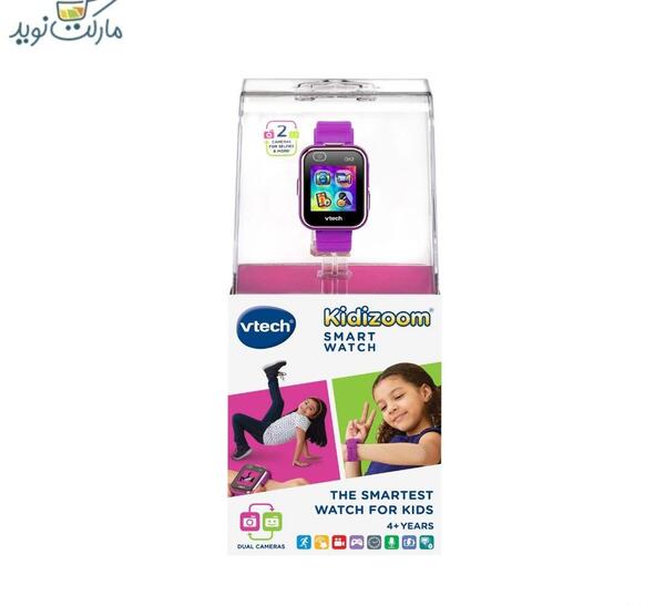 عکس ساعت هوشمند بنفش
