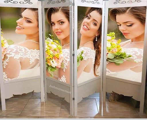 پارتیشن عکس عروس