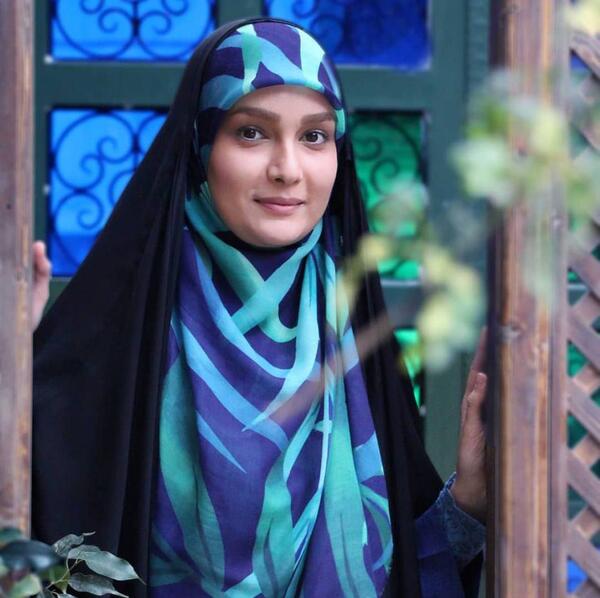عکس مجری چادری