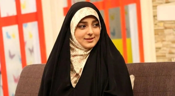 عکس مجری چادری