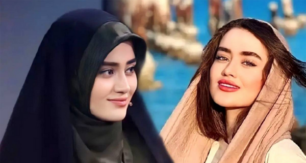 عکس مجری چادری