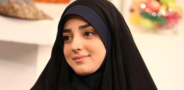 عکس مجری چادری