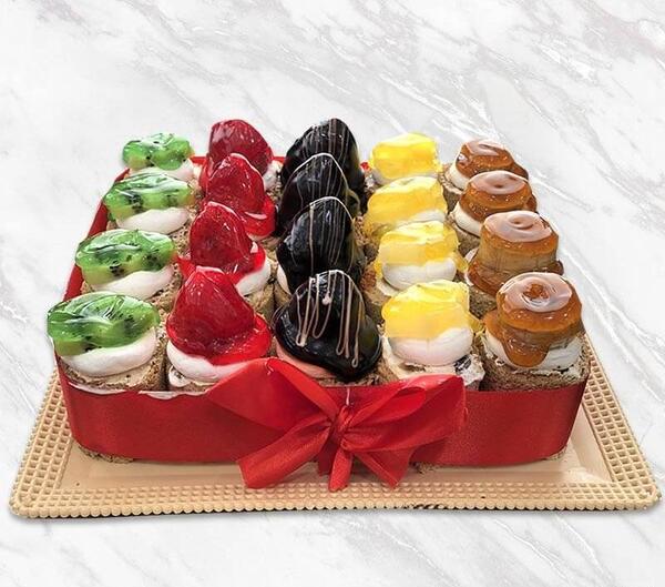 عکس شیرینی لوله ای
