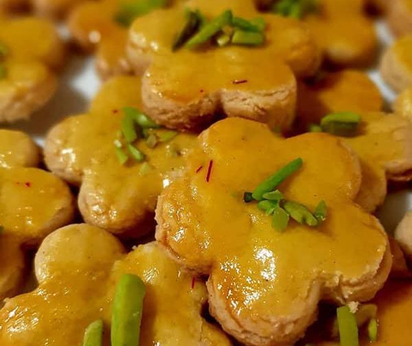 عکس شیرینی لوله ای