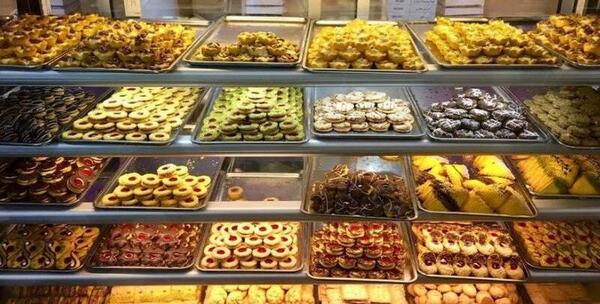 عکس شیرینی لوله ای