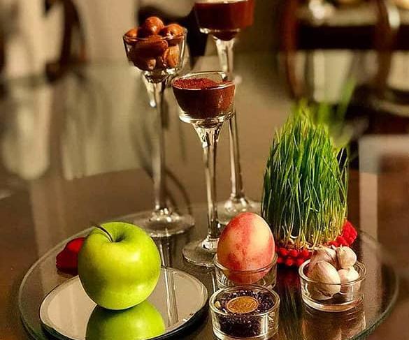 عکس سفره هفت سین ساده و شیک