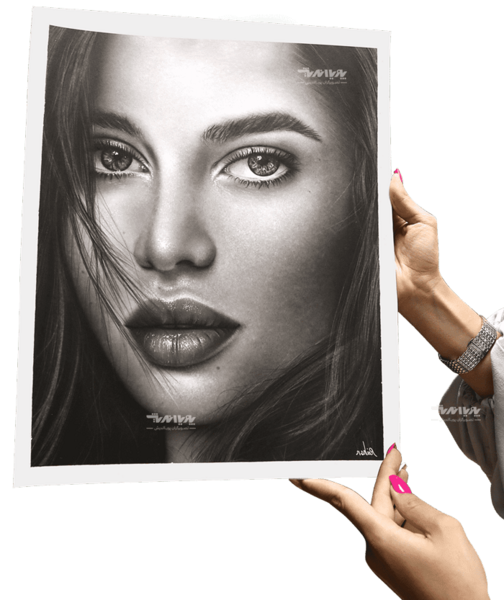 عکس طرح های نقاشی با سیاه قلم