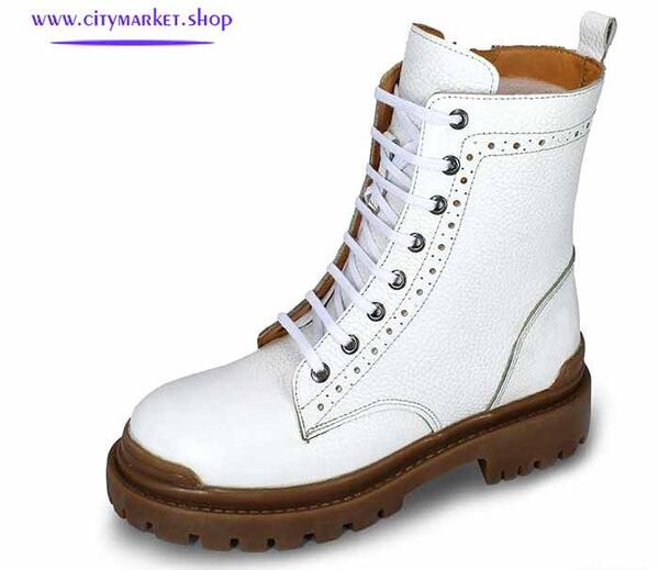 عکس نیم بوت چرم دخترانه