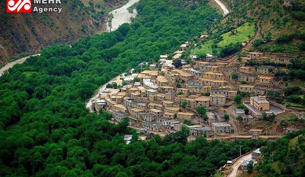 عکس هوایی رشته کوههای زاگرس