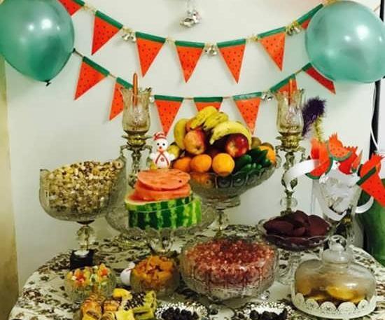 عکس شب یلدا خانگی