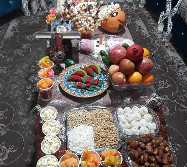 عکس شب یلدا خانگی