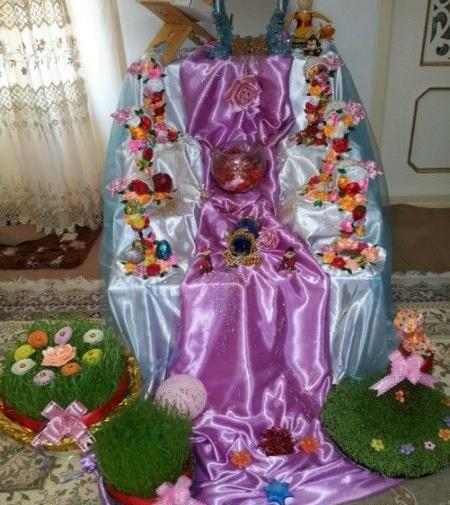 عکس سفره هفت سینتون نی نی سایت