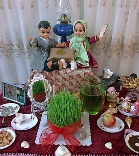 عکس سفره هفت سینتون نی نی سایت