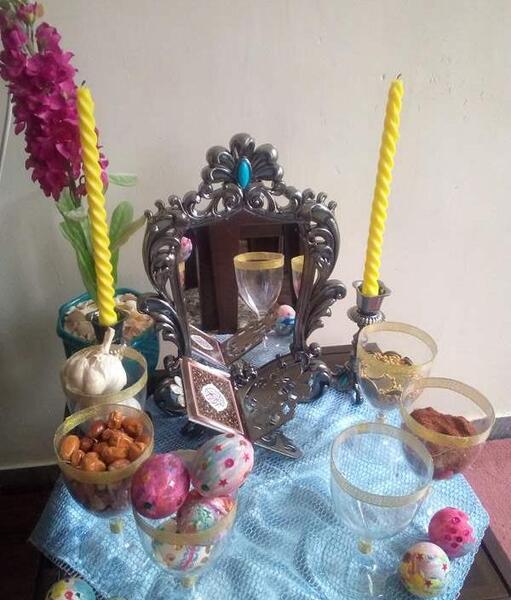 عکس سفره هفت سینتون نی نی سایت
