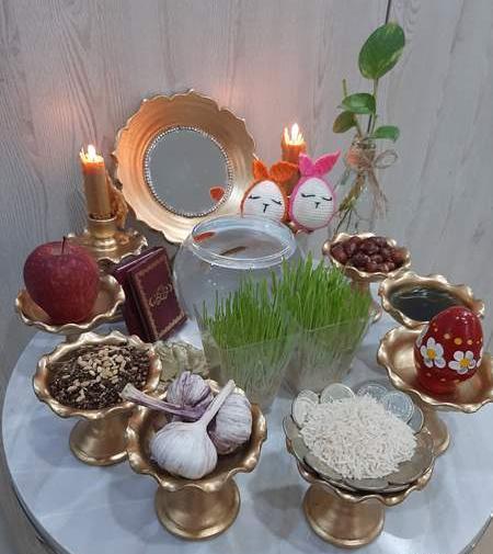 عکس سفره هفت سینتون نی نی سایت