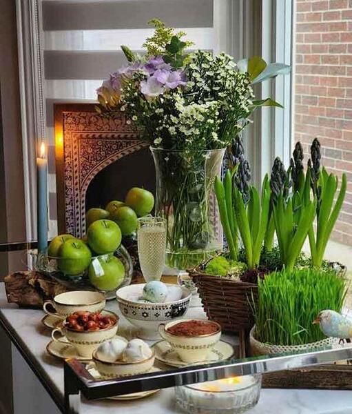 عکس سفره هفت سینتون نی نی سایت