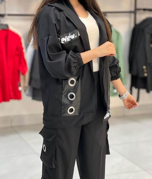 عکس شلوار کارگو مشکی