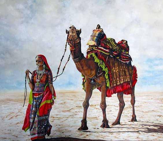 عکس ضرب المثل شتر