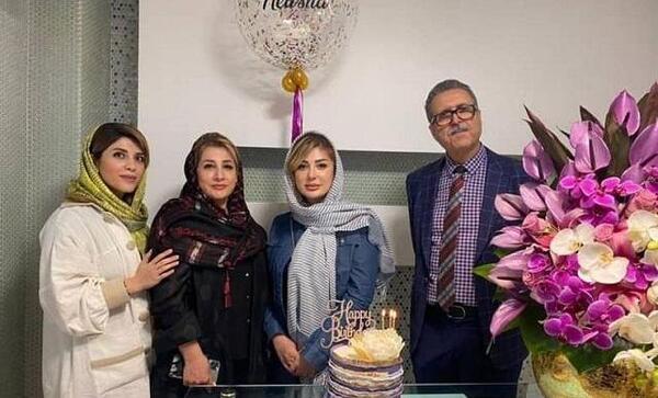 عکس کیک تولد نیوشا ضیغمی