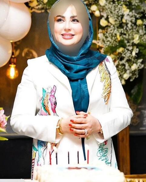 عکس کیک تولد نیوشا ضیغمی