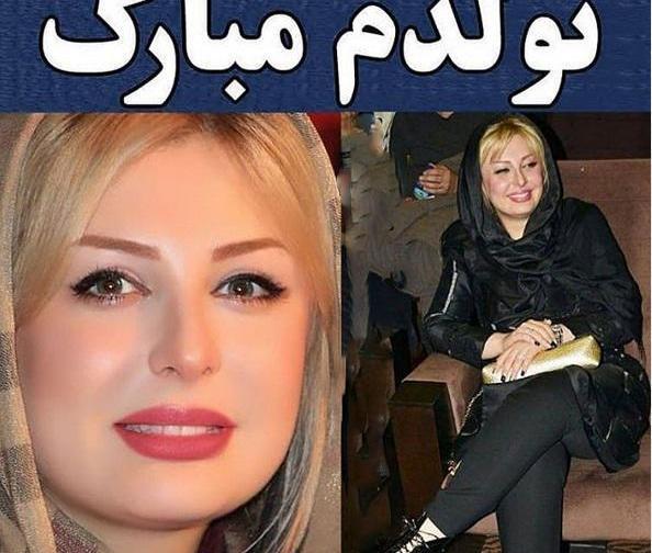عکس کیک تولد نیوشا ضیغمی