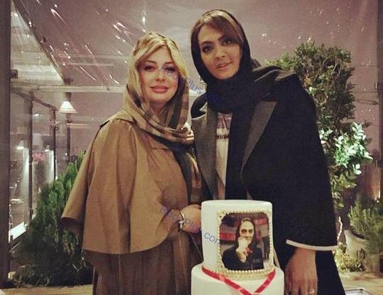 عکس کیک تولد نیوشا ضیغمی