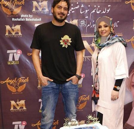 عکس کیک تولد نیوشا ضیغمی