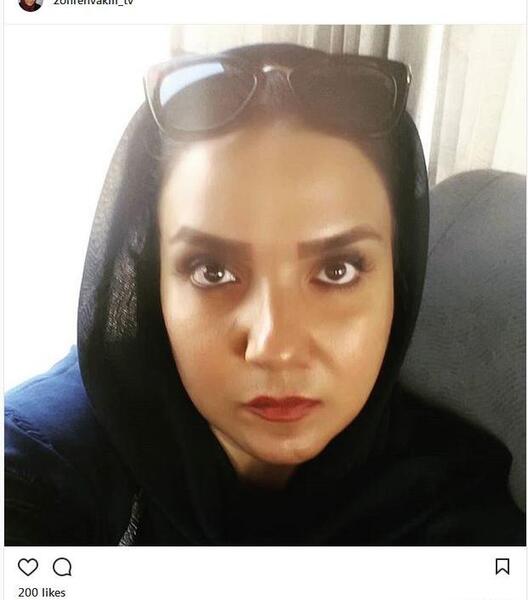 عکس زهره وکیلی