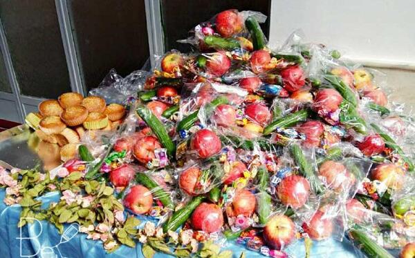 عکس سفره نیمه شعبان