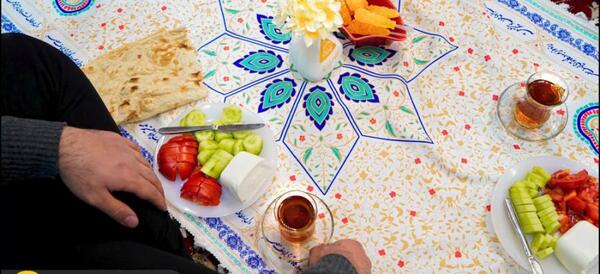 عکس سفره نیمه شعبان