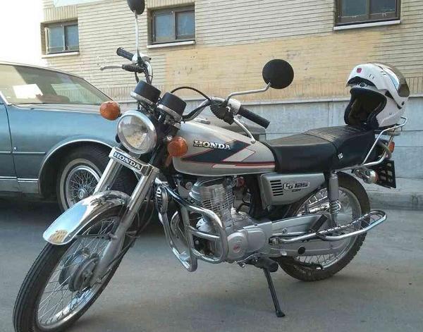 عکس هوندا سی جی 125 ژاپن