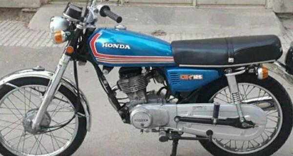 عکس هوندا سی جی 125 ژاپن