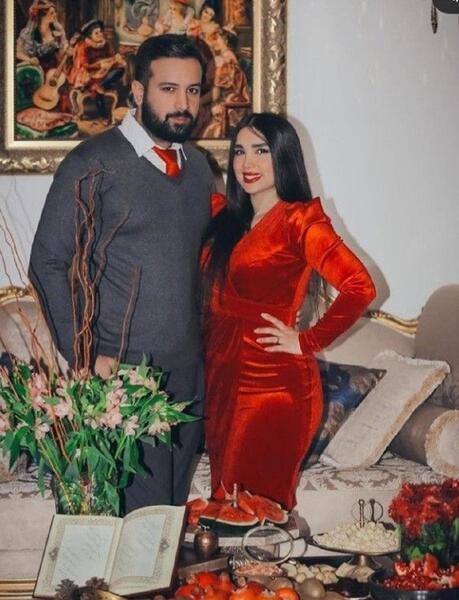 عکس شب یلدا عروس داماد