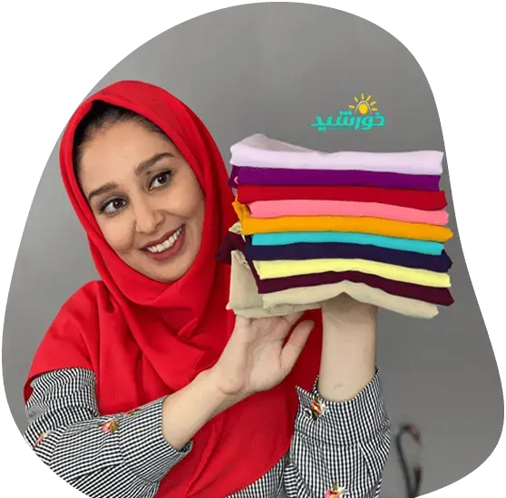 عکس مقنعه کرپ