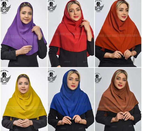 عکس مقنعه کرپ