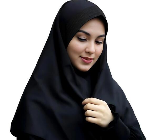 عکس مقنعه کرپ