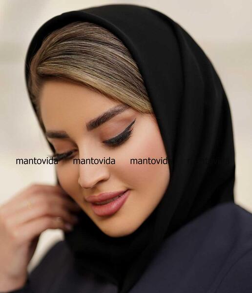 عکس مقنعه کرپ