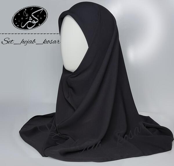 عکس مقنعه کرپ