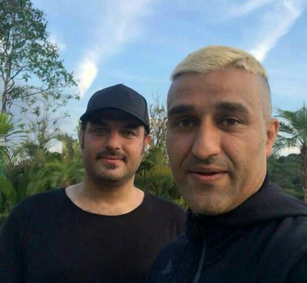 عکس های پژمان جمشیدی و سام درخشانی
