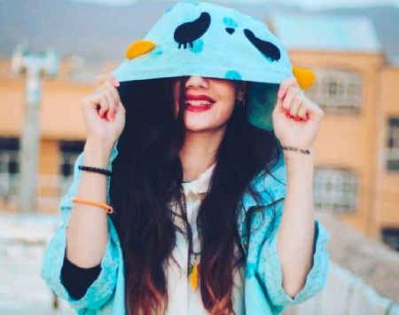عکس پروفایل دخترونه کیوت آبی