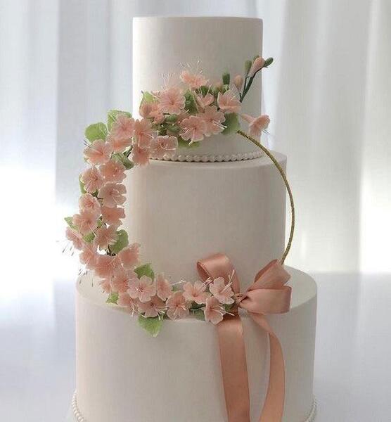 عکس کیک عروس داماد
