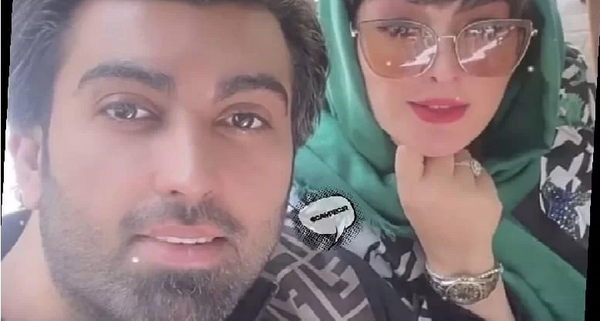 عکس الهام حمیدی با ماسک