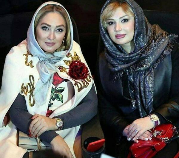 عکس الهام حمیدی با ماسک
