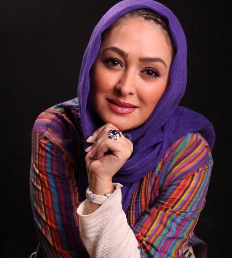 عکس الهام حمیدی با ماسک