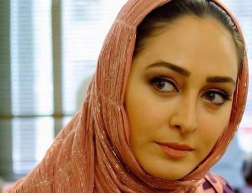 عکس الهام حمیدی با ماسک